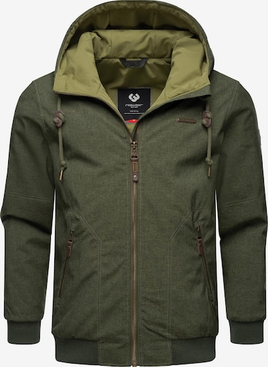 Ragwear Winter Jacket 'Stewie' in Brown / Dark green, Item view
