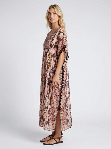 Miss June Kjole 'Caftan Long Roberta' i blandingsfarvet