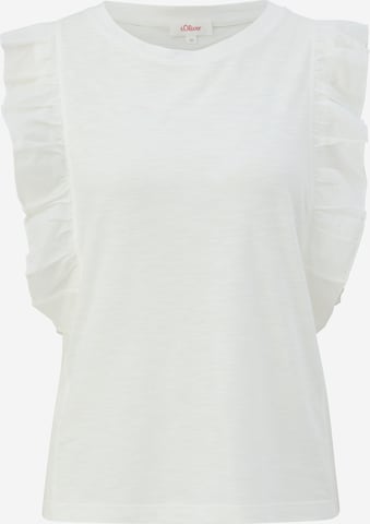 s.Oliver Shirt in White: front