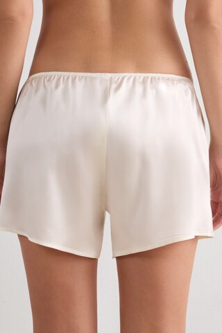 INTIMISSIMI Pyjamahose in Weiß