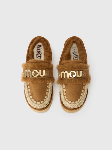 MOU Pantoletter i brun