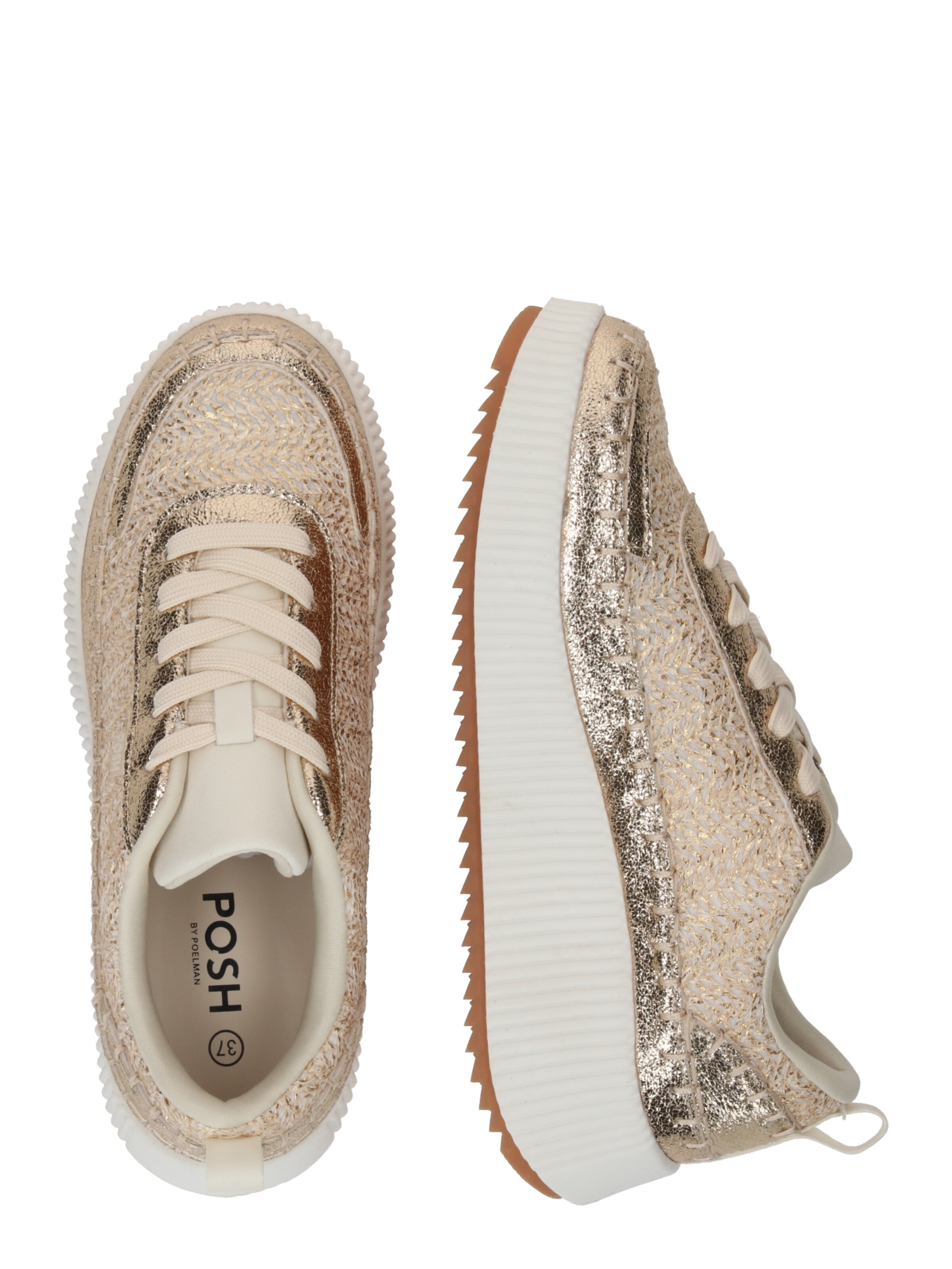 Sneaker bassa di PS Poelman in oro