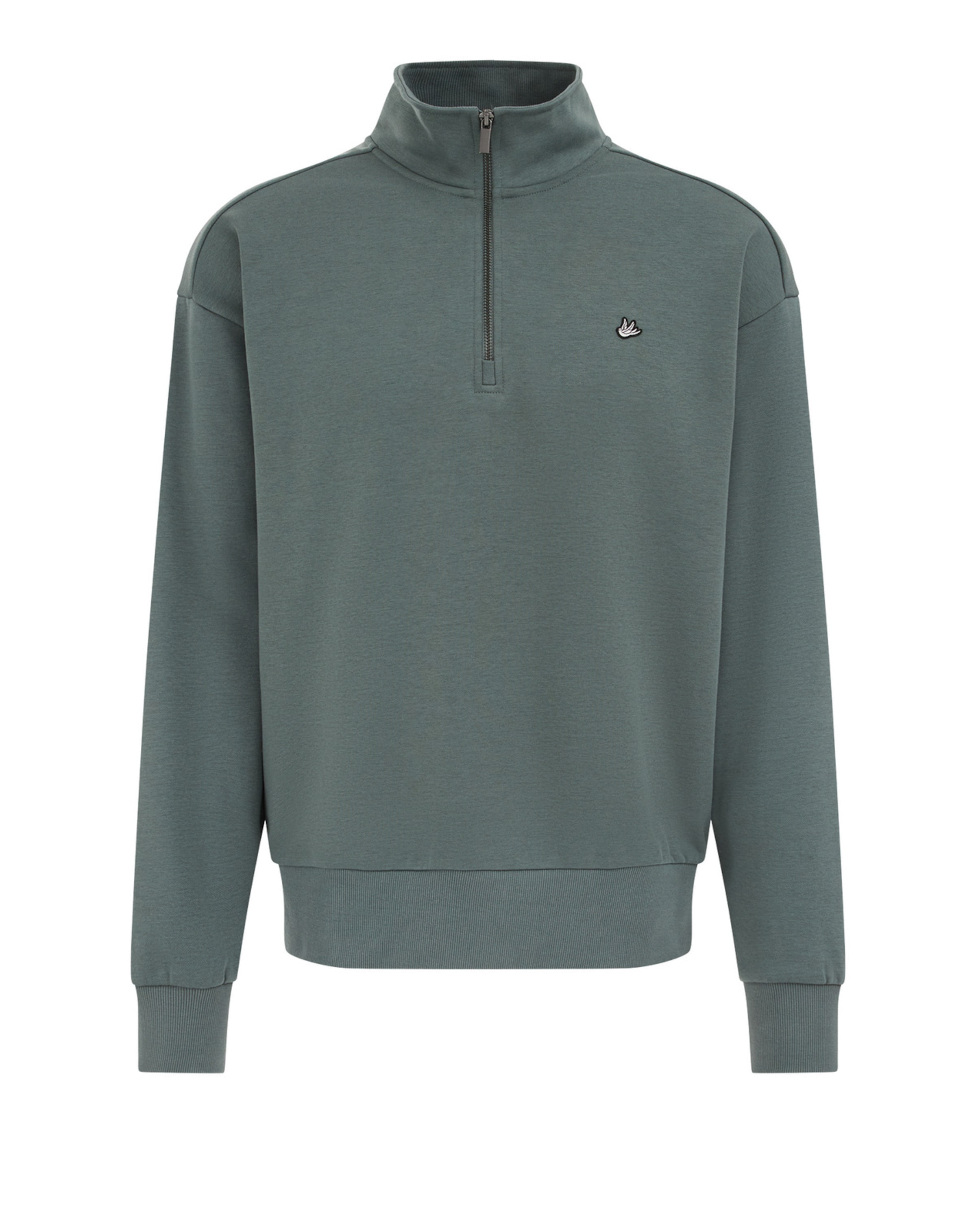 WE Fashion Sweatshirt in Grün: Vorderseite