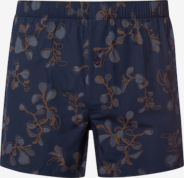 Boxers ' Fancy Woven ' Hanro en bleu : devant