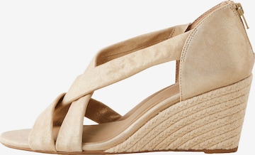 Next Sandaal 'Forever Comfort' in Goud: voorkant