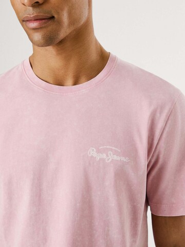 Pepe Jeans Shirt 'Terell' in Roze