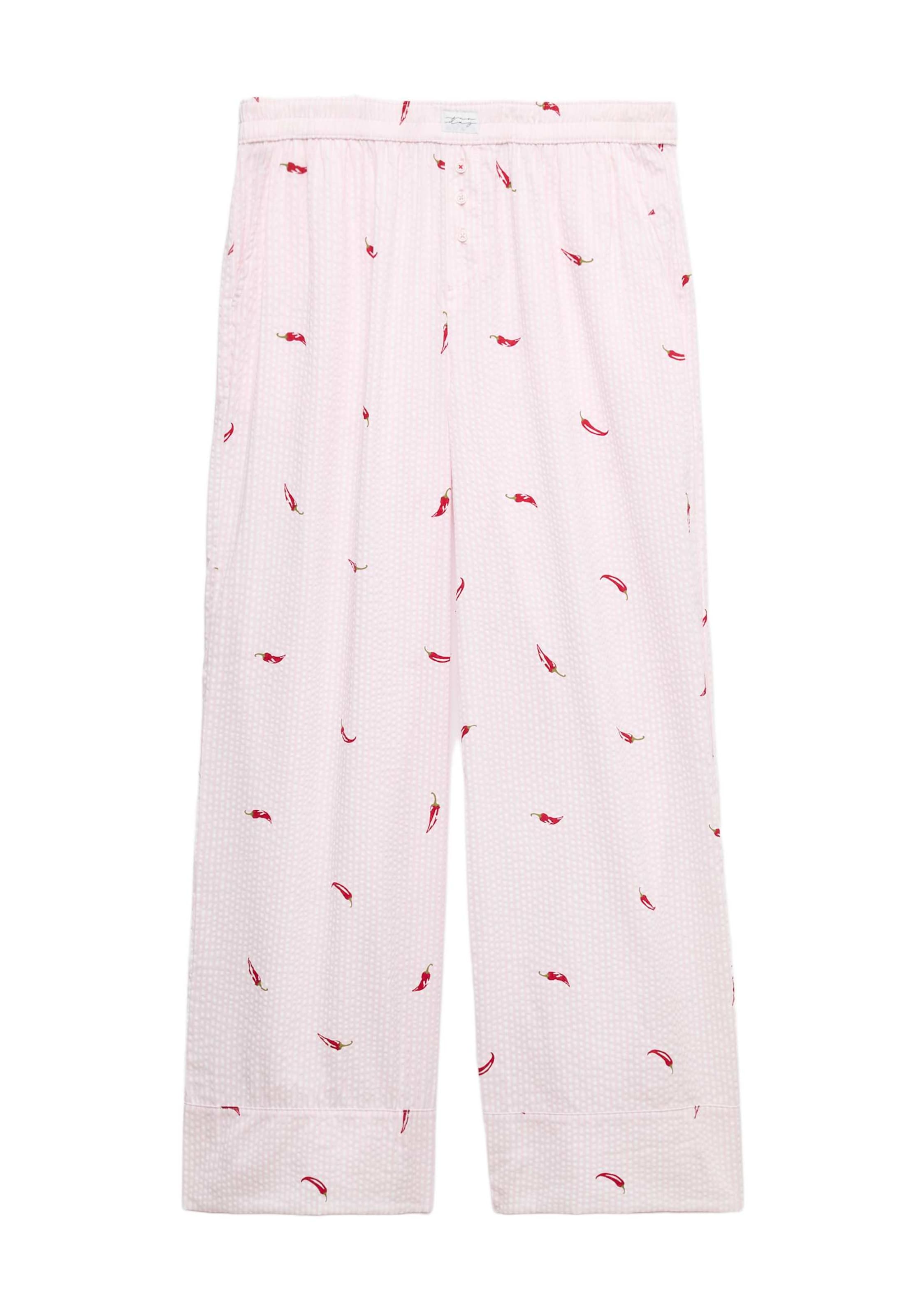 Marks & Spencer Pyjamahose in Pink: Vorderseite
