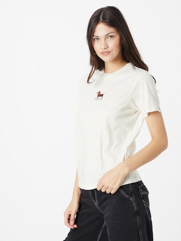 Iriedaily T-Shirt 'Dacksi' in Weiß: Vorderseite