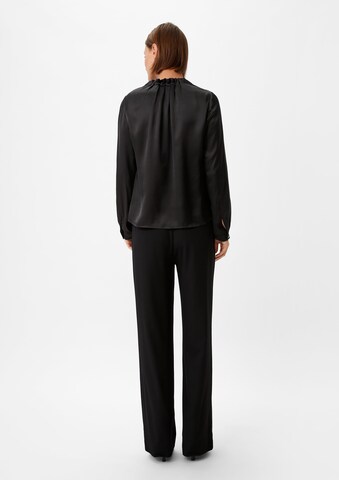 COMMA Blouse in Black: back