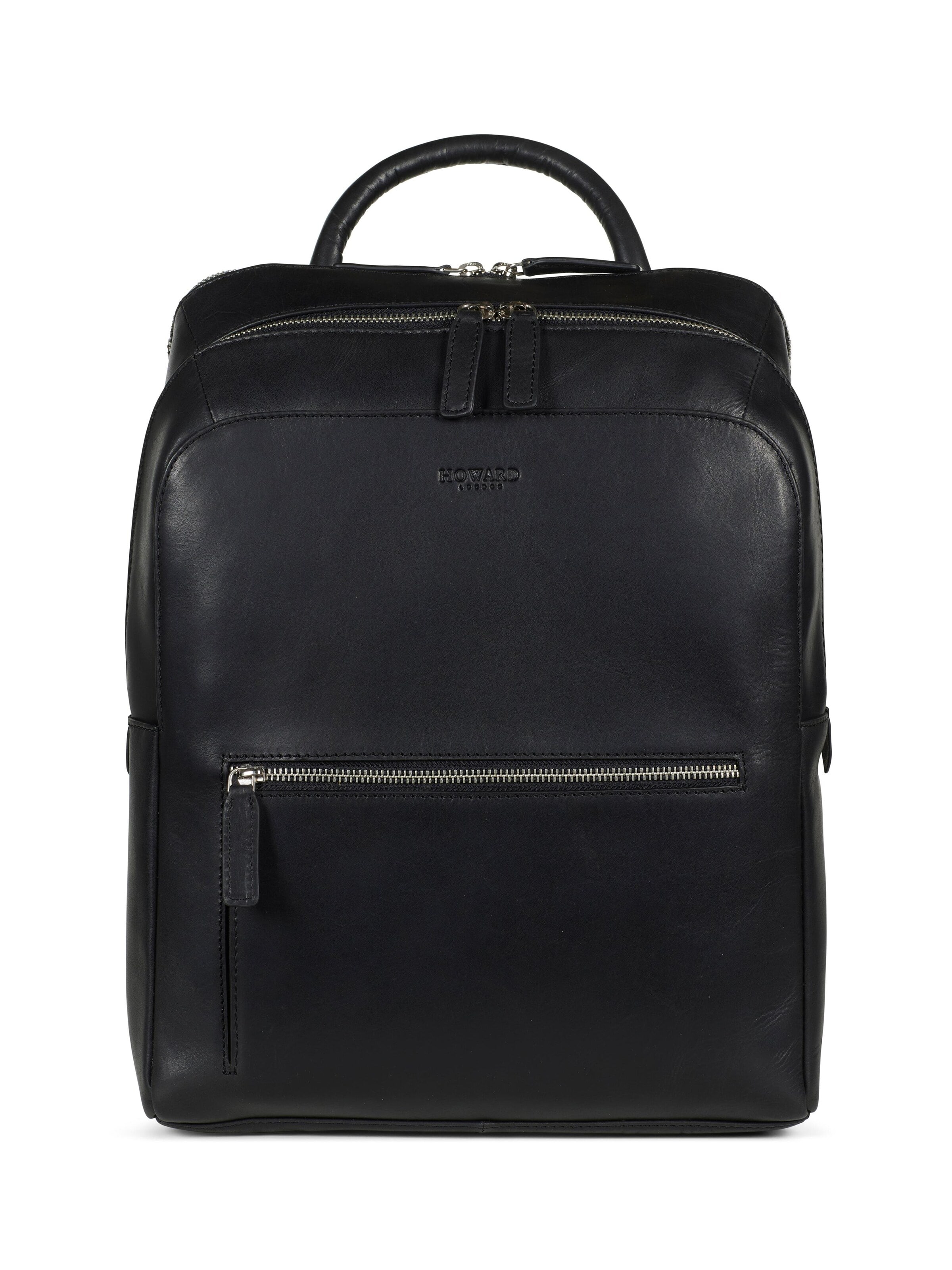 Zaino 'Backpack Byron Black' di Howard London in nero: frontale