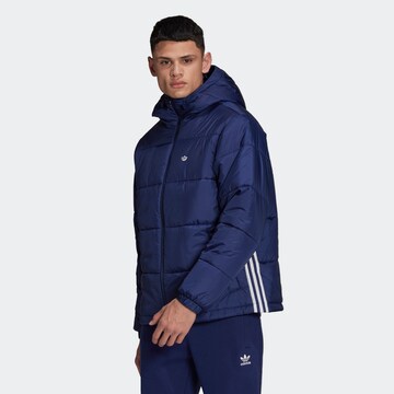 zils ADIDAS ORIGINALS Starpsezonu jaka: no priekšpuses