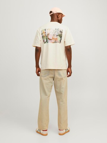 JACK & JONES Shirt in Beige