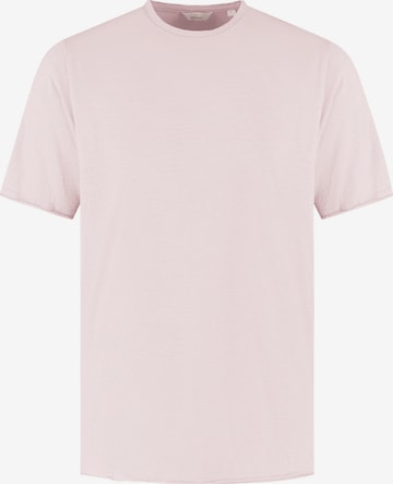 Maglietta 'Mc Queen' di Dstrezzed in lilla: frontale