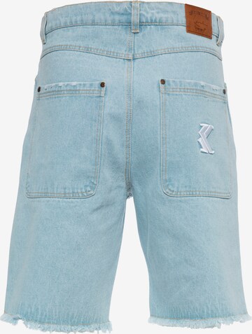 Karl Kani Regular Shorts in Blau