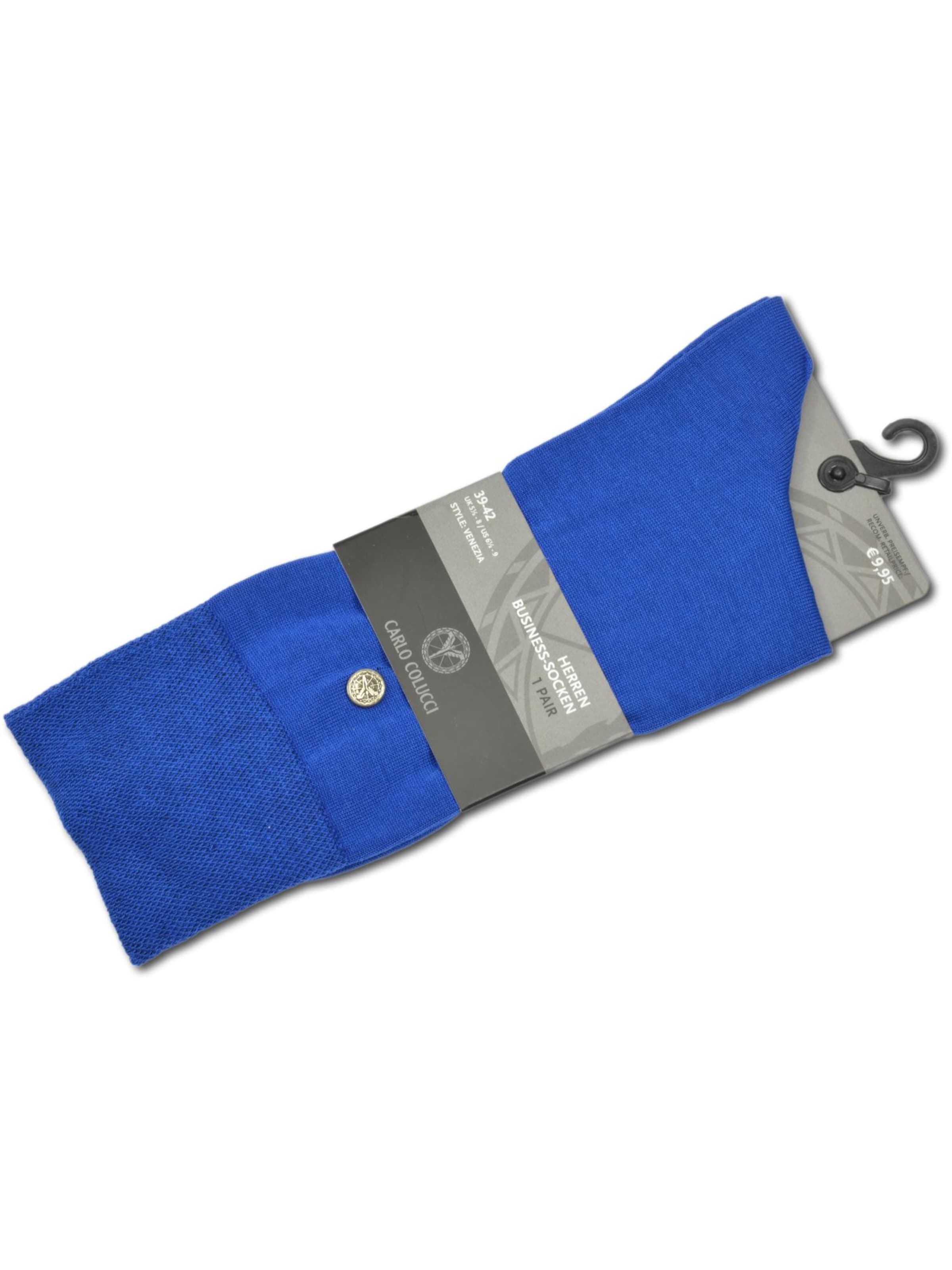 Carlo Colucci Socken 'Firenze' in Blau