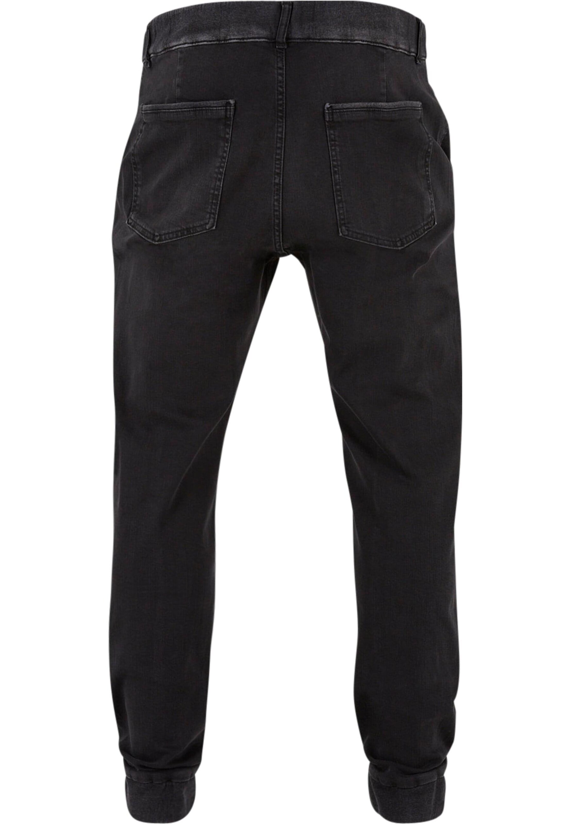 Tapered Jeans di 2Y Premium in nero