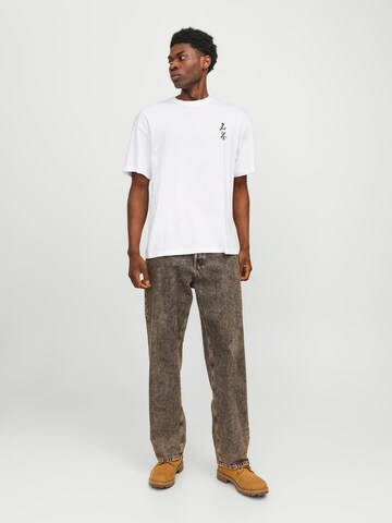 T-Shirt 'HONOR' JACK & JONES en blanc