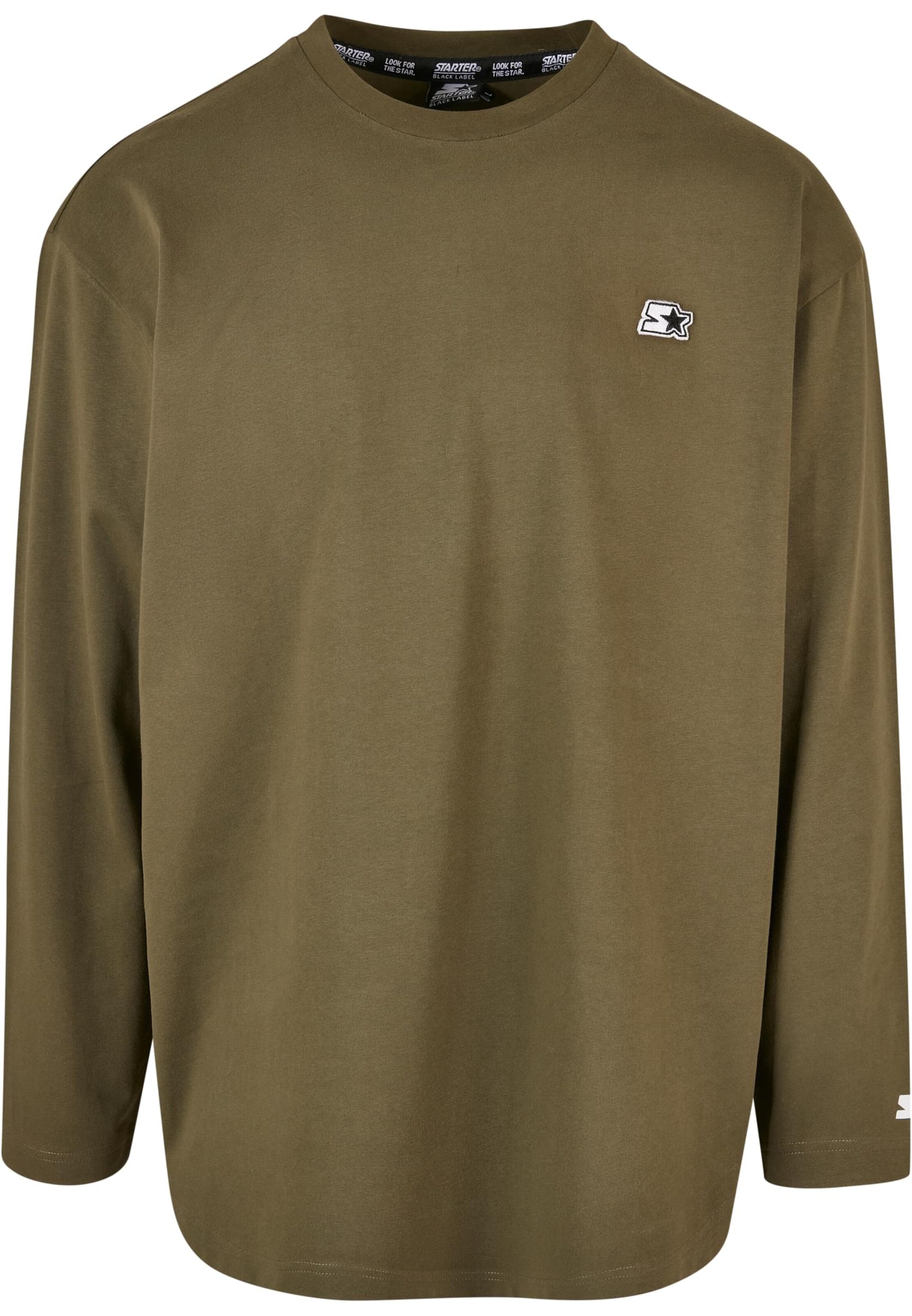 Starter Black Label Shirt in Green: front