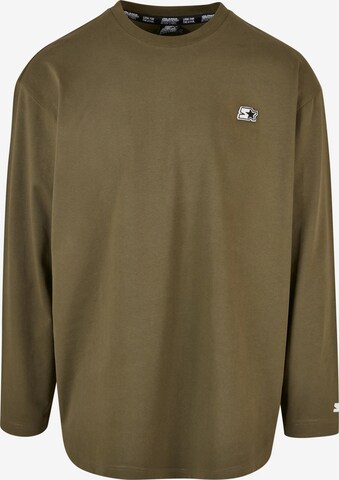 Starter Black Label Shirt in Green: front