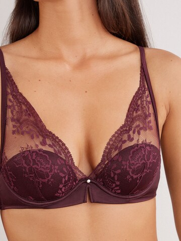 INTIMISSIMI Balconette BH 'MONICA LA VIE EN ROSE' in Rot