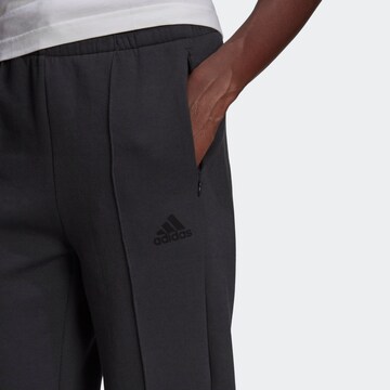 ADIDAS SPORTSWEAR - Slimfit Calças de desporto em cinzento