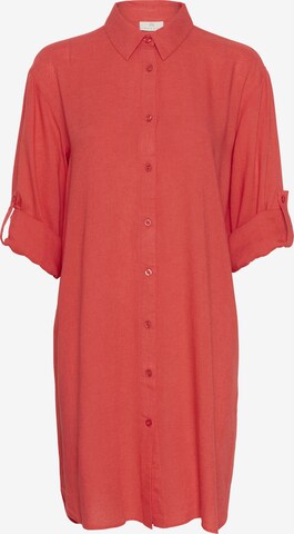 Robe-chemise 'Kamilia' Kaffe en orange : devant