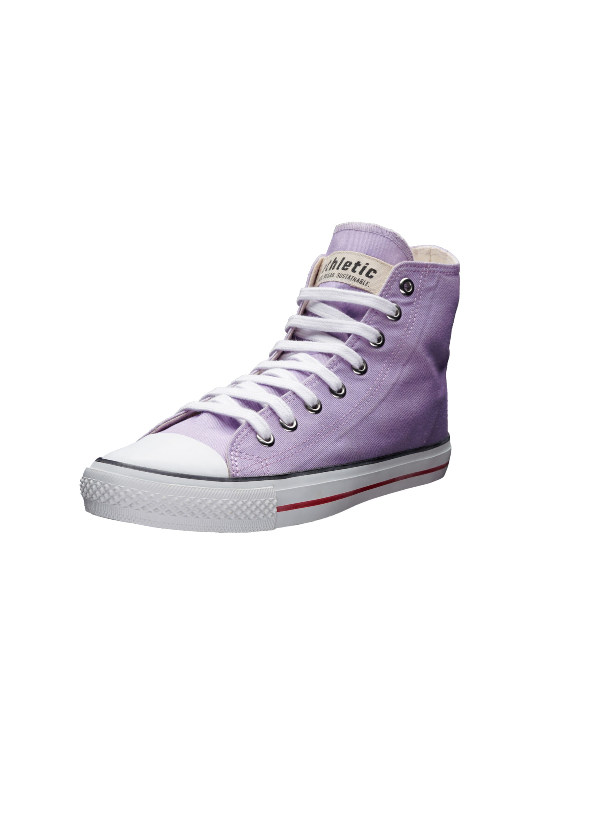 Baskets hautes 'White Cap Hi Cut' Ethletic en violet : devant