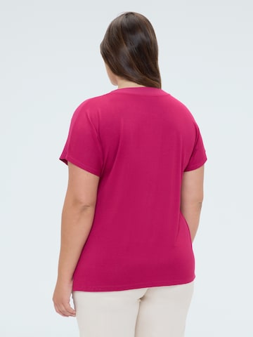T-shirt Fiorella Rubino en rose