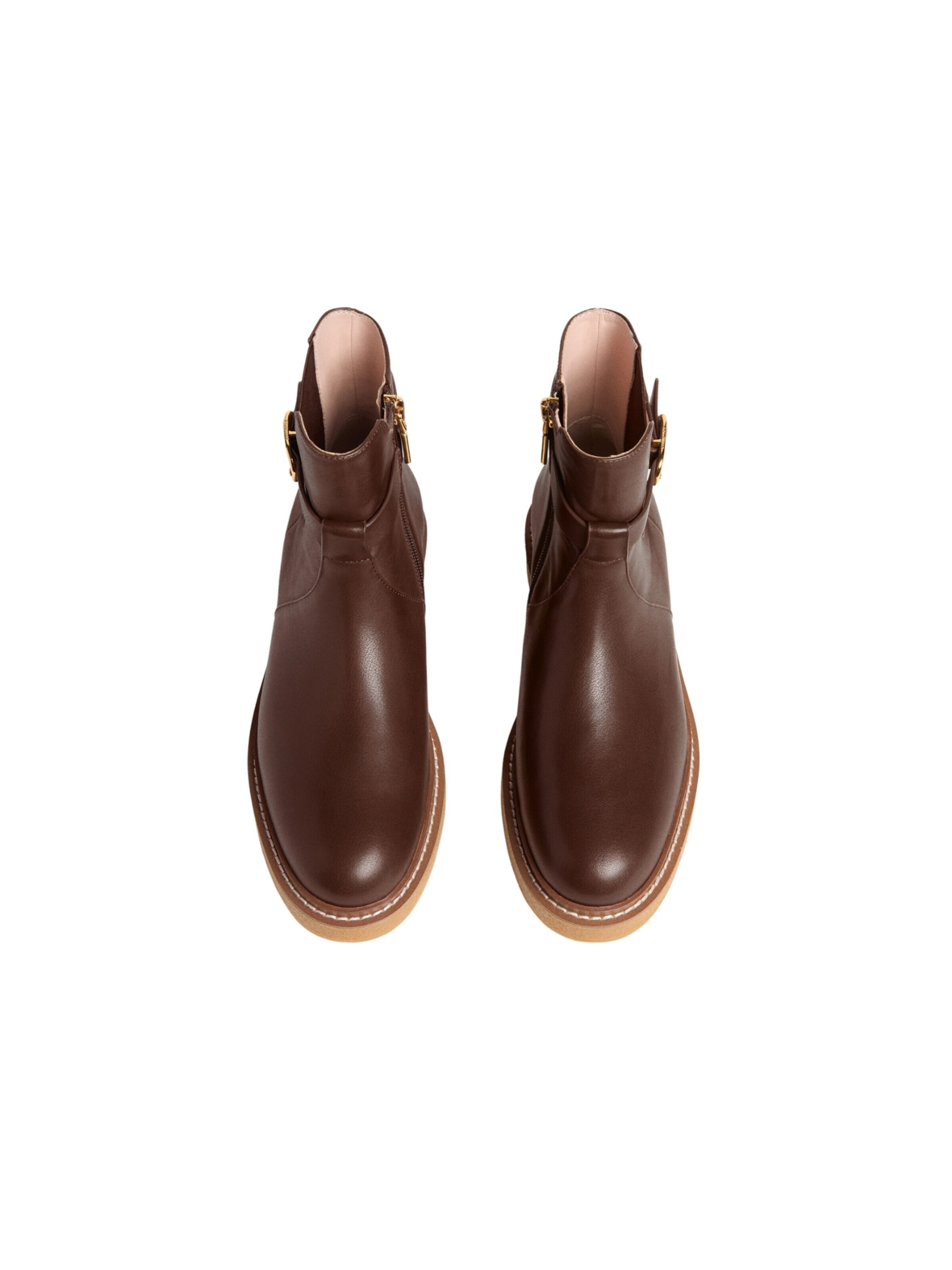 Ankle boots 'C-SANDDLE 1' di Coccinelle in marrone