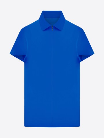 Jascha Stockholm Bluse 'Olive' i blå: forside