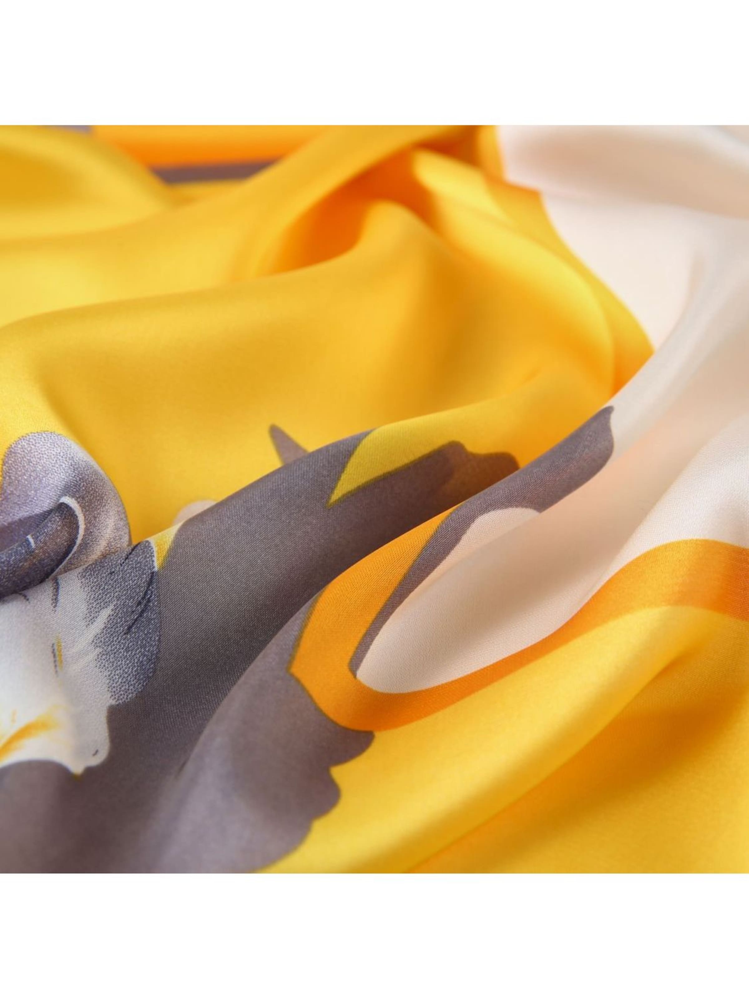 Écharpe 'Springflower Zoé' alberto cabale en jaune