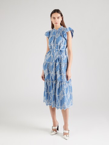 OBJECT Shirt Dress 'OBJCHINNA' in Blue: front