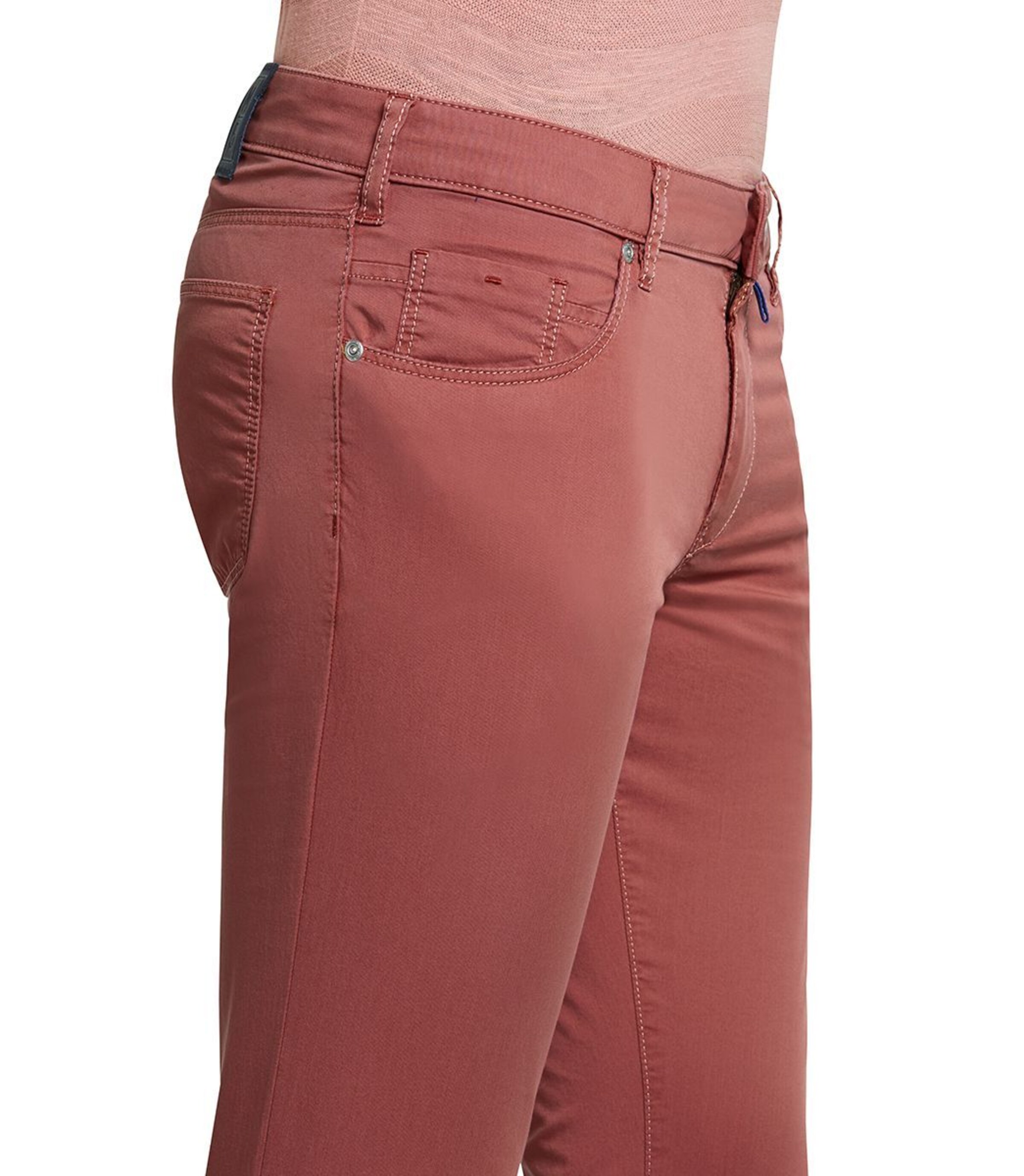 Meyer Hosen Regular Pants 'M|5' in Red
