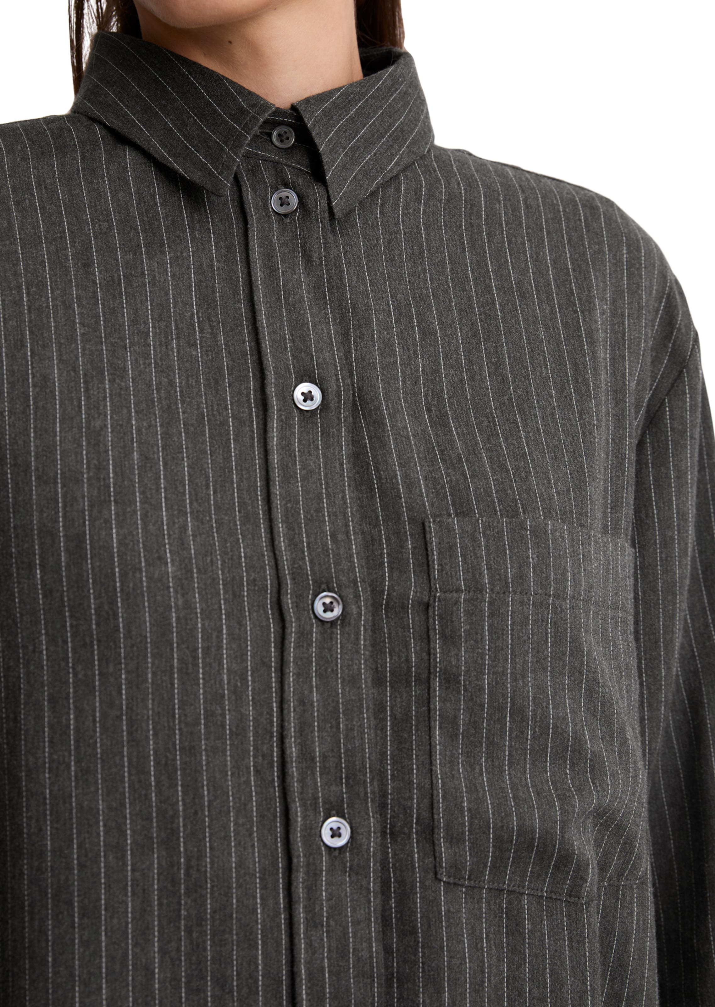 Marc O'Polo Bluse in Grau