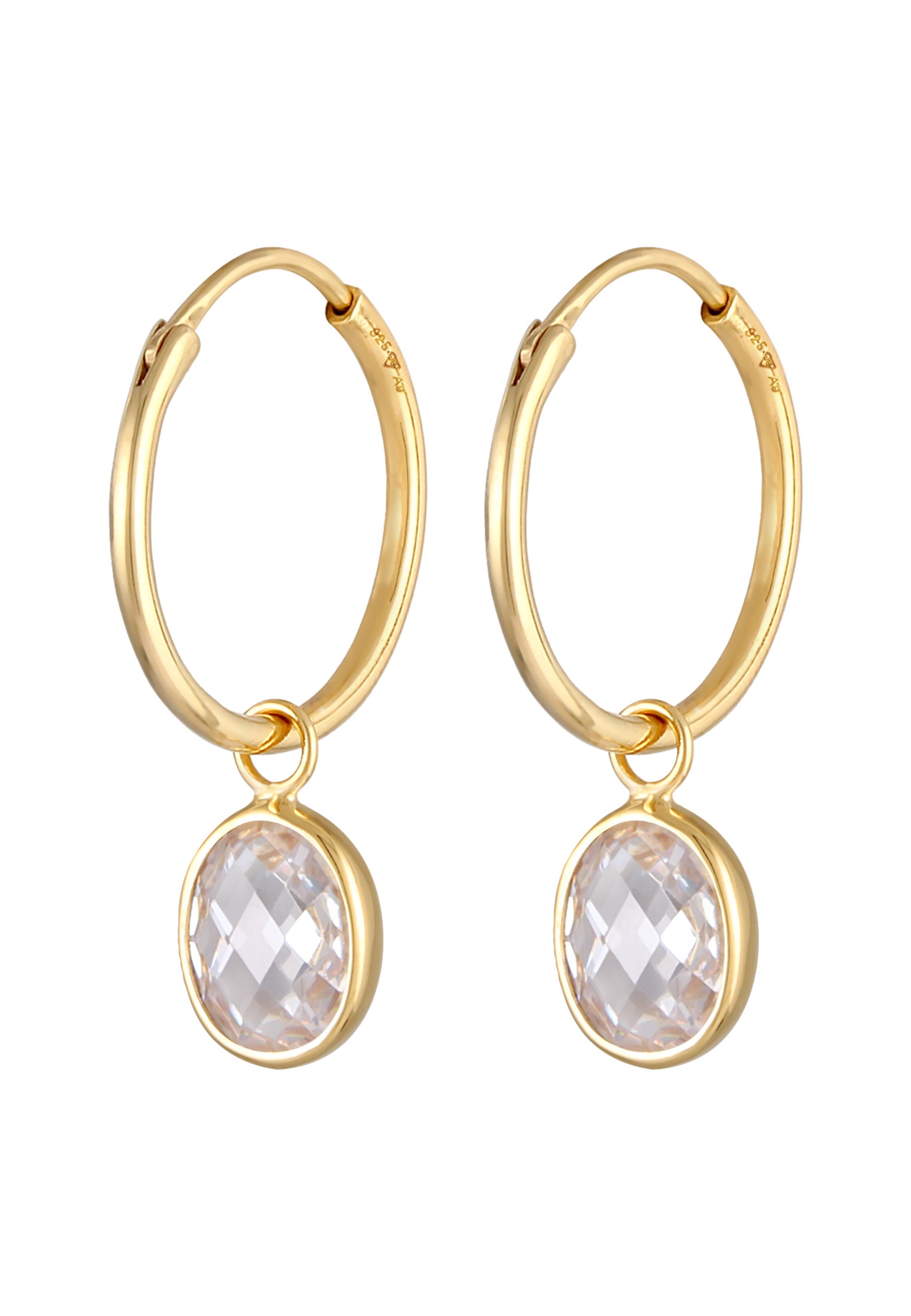 Nenalina Oorbellen in Goud: voorkant