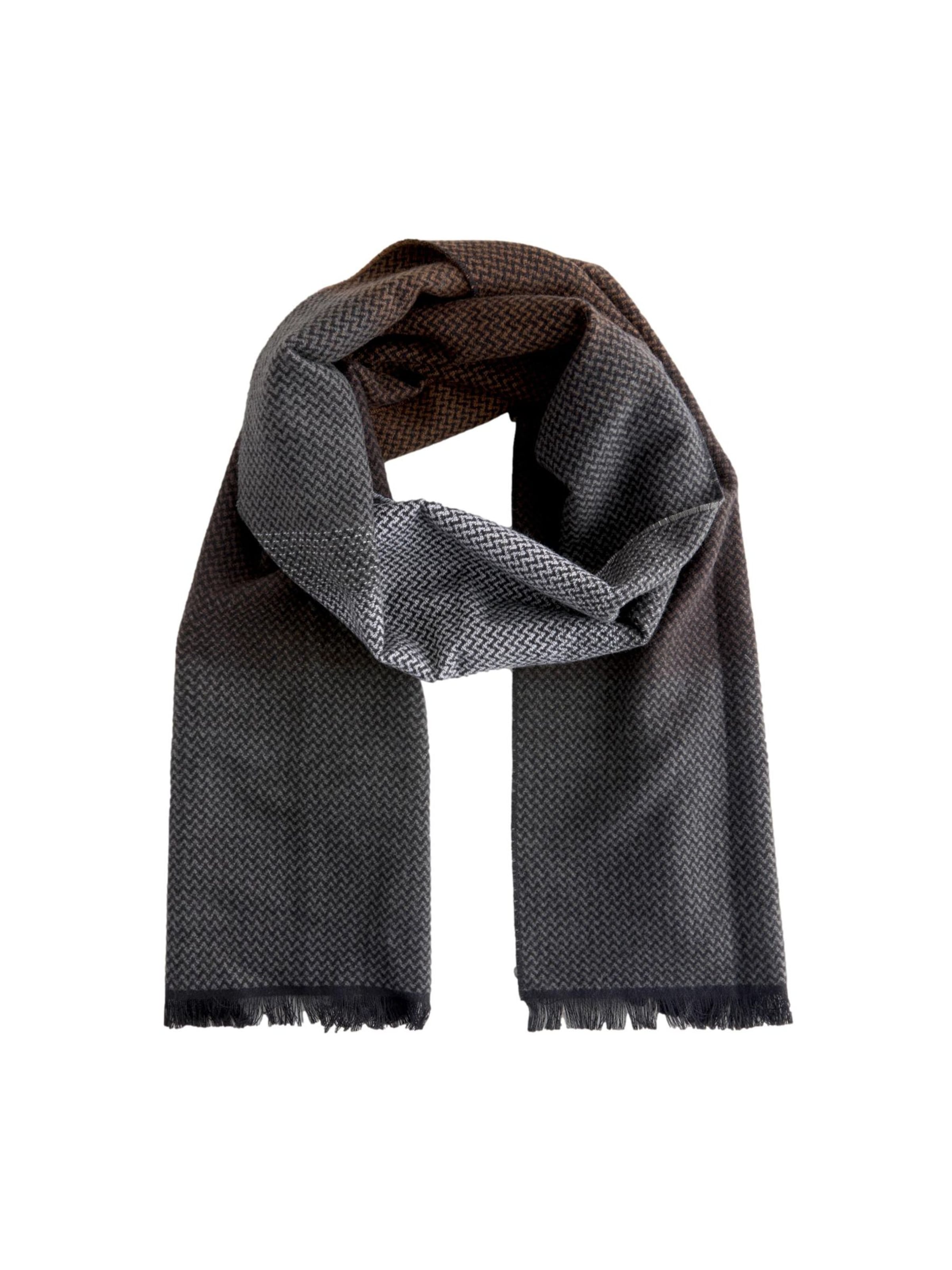 Next Schal in Blau: Vorderseite