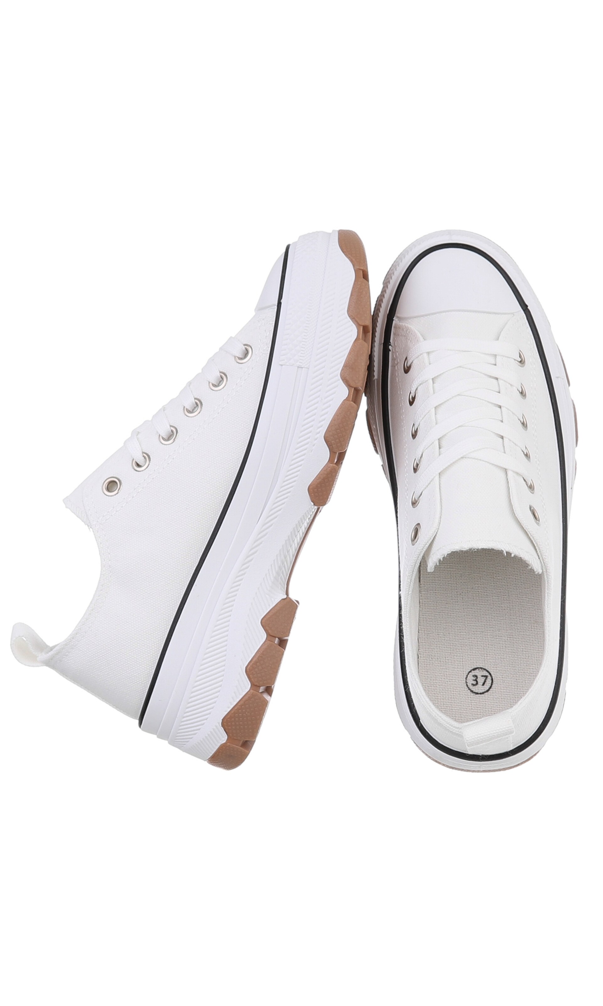 Ital-Design Sneaker in Weiß