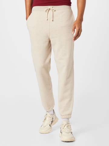 Tapered Pantaloni di Polo Ralph Lauren in beige: frontale