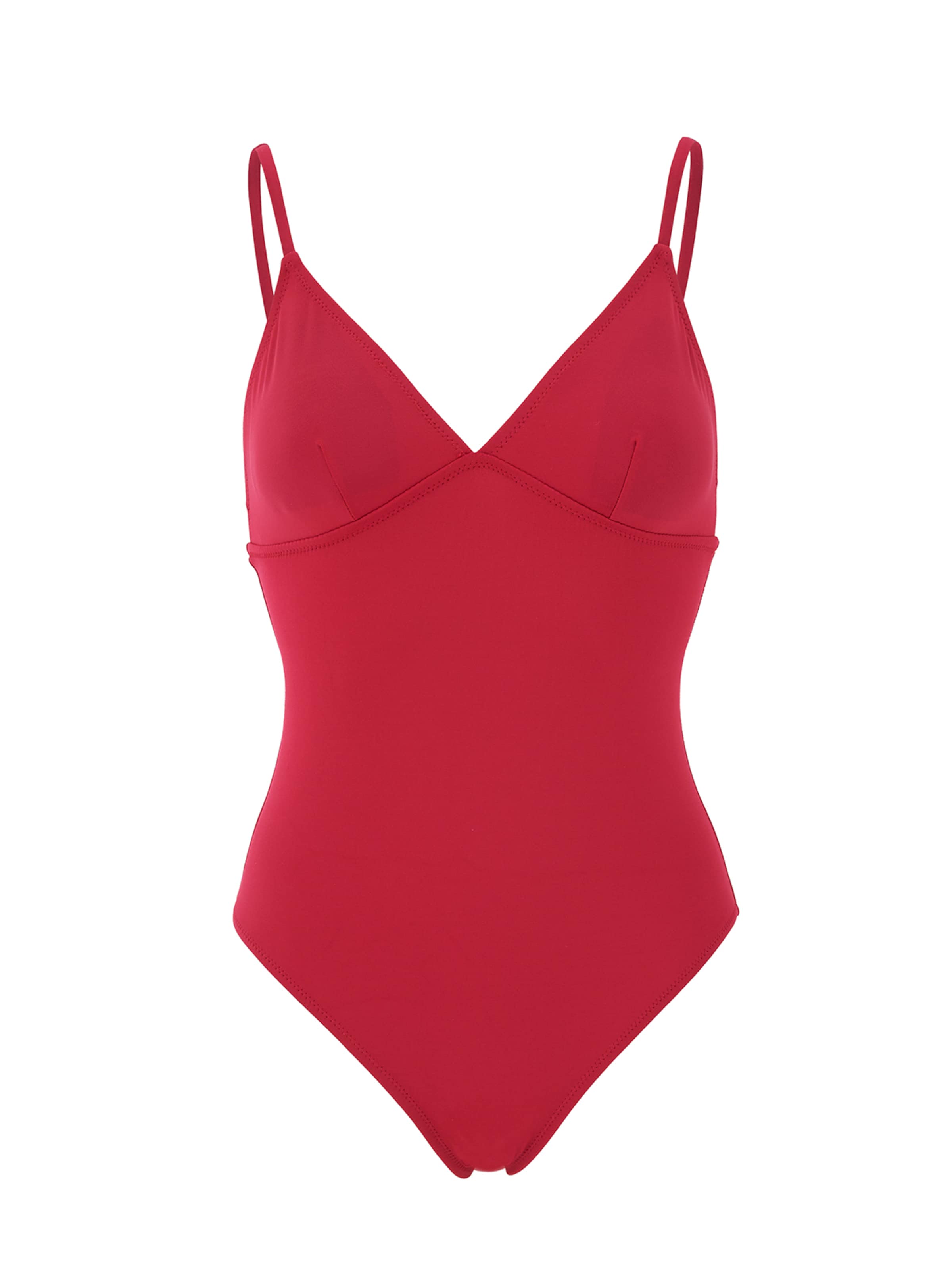 Triangle Maillot de bain Dagi en rouge : devant