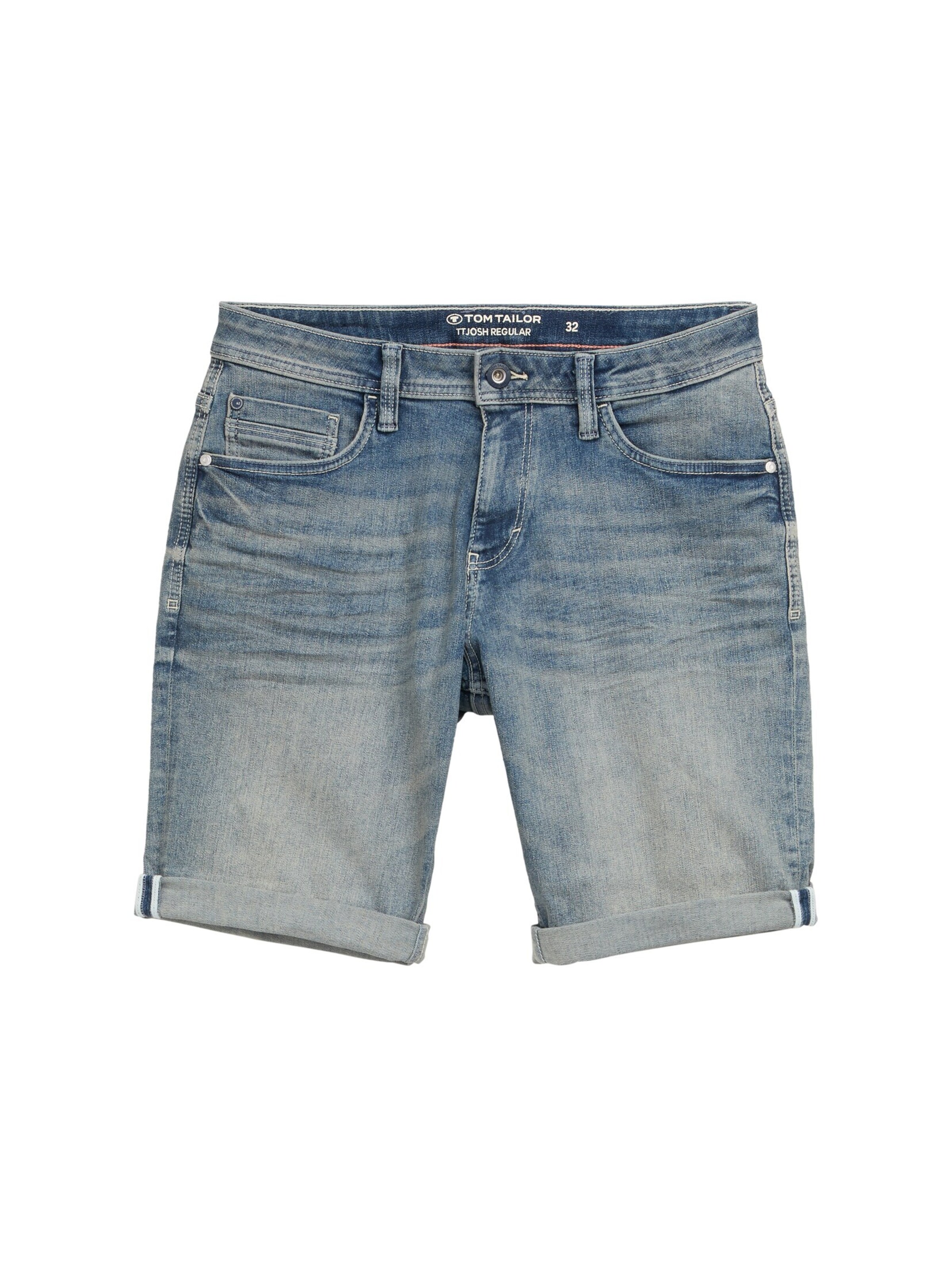 TOM TAILOR Regular Jeans 'TTJosh' in Blauw: voorkant