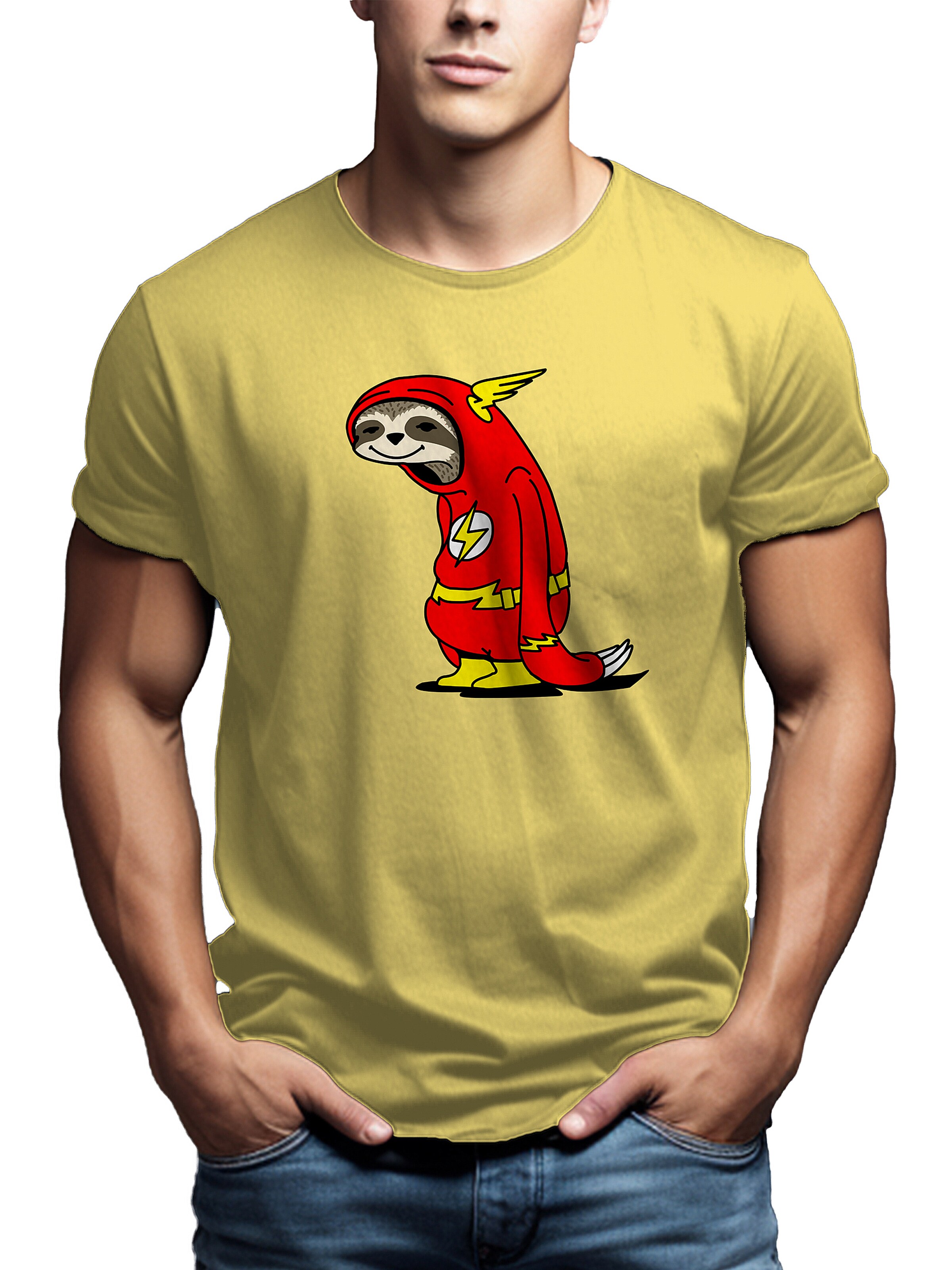 MAKAYA Shirt in Yellow: front