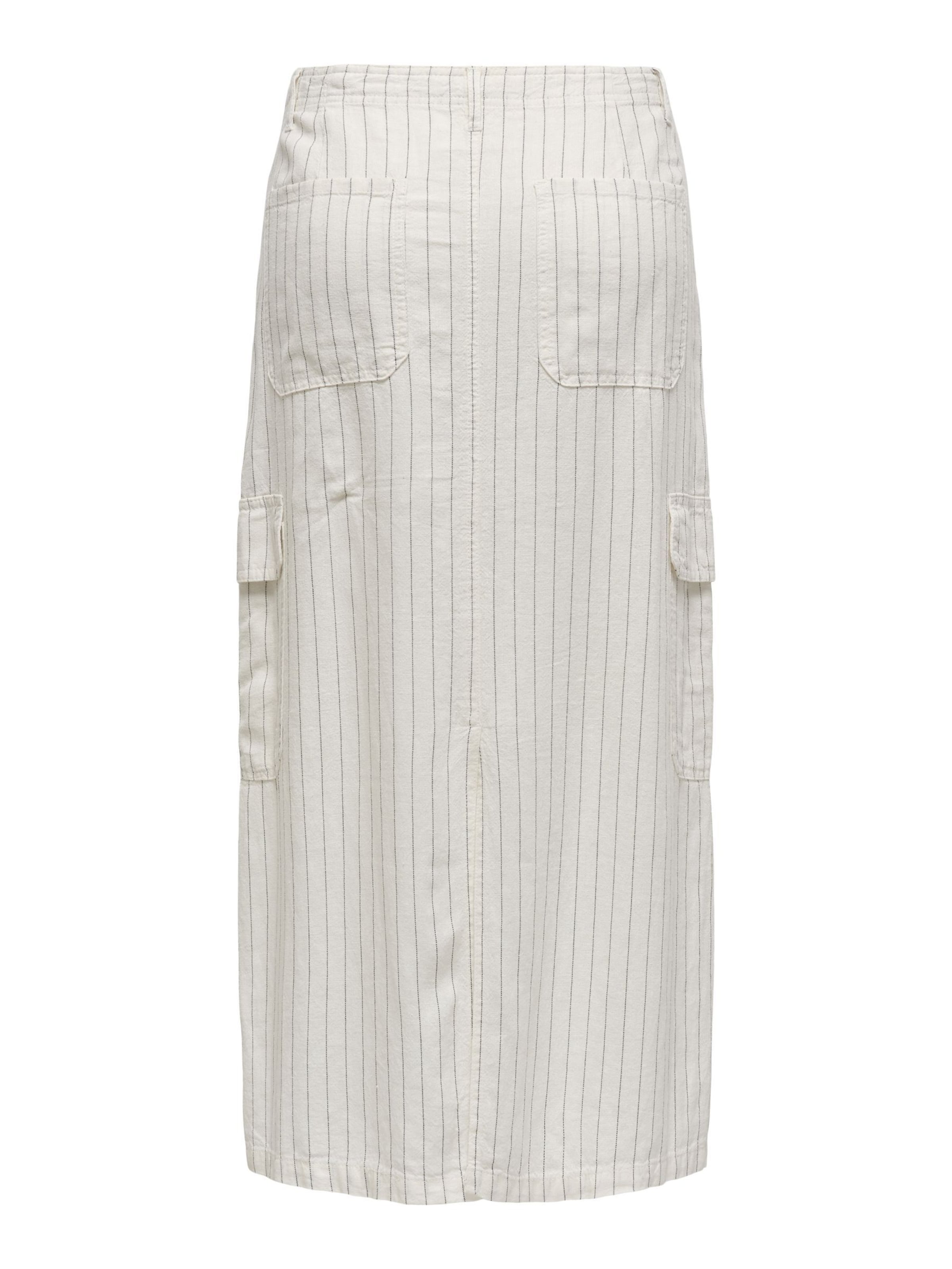 ONLY Юбка 'ONLMALFY-CARO' в Белый