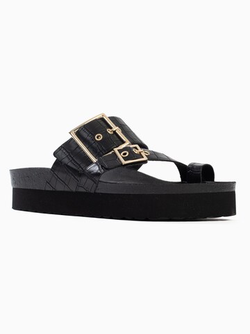 Bayton T-Bar Sandals 'Lucrezia' in Black