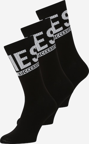 DIESEL Носки 'SKM-Ray' в Черный: спереди