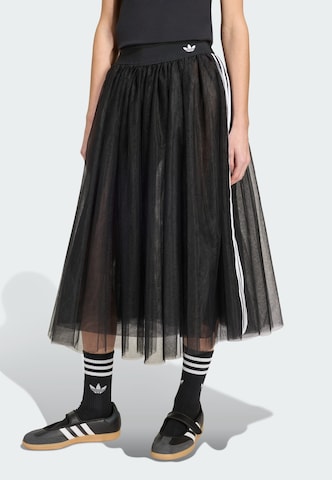 ADIDAS ORIGINALS - Falda en negro: frente