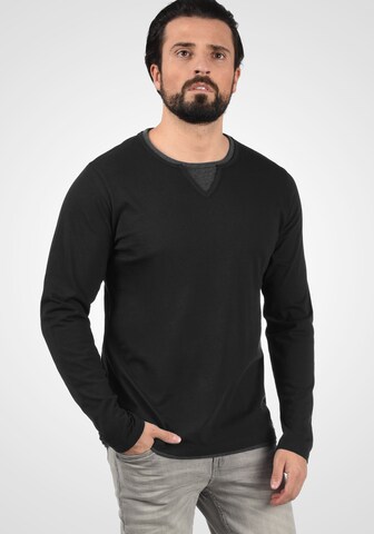 BLEND Shirt 'Leonas' in Black: front