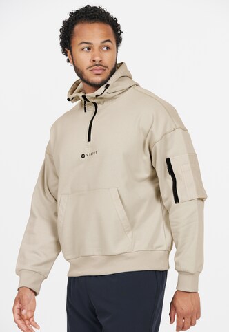 Virtus Sweatshirt in Beige: Vorderseite