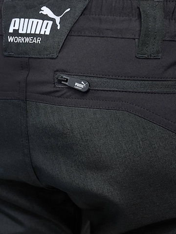 PUMA Workwear Regular Outdoor Pants 'ProOne' in Black