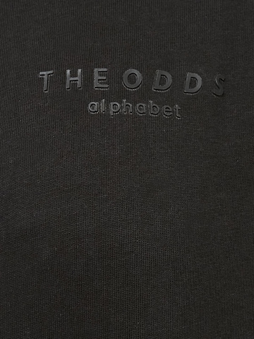THE ODDS Shirt 'Loose T-Shirt / alphabet' in Grey