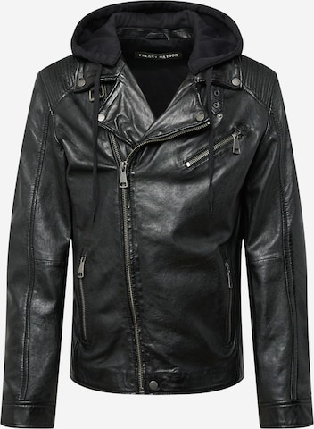 FREAKY NATION - Chaqueta de entretiempo en negro: frente